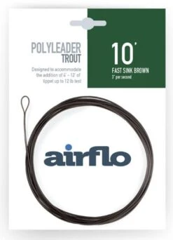 Airflo Trout 10' Polyleader -The Fiy Fishers Fly Shop 10 Fast Sink