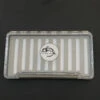 FLY FISH FOOD LOGO FLY BOX, CLEAR SINGLE SIDED - X-LARGE WITH DRY FLY FOAM -The Fiy Fishers Fly Shop AB100 DFF 2