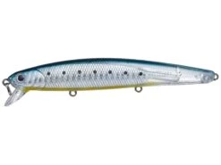 Lucky Craft Flash Minnow 110SP -The Fiy Fishers Fly Shop FPSuperGlowOBGhostSardino