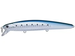 Lucky Craft Flash Minnow 110SP -The Fiy Fishers Fly Shop FPSuperGlowOBSardine