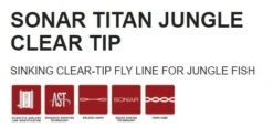 Scientific Anglers Scientific Angler Sonar Titan Jungle Clear Tip Fly Line 7 Scientific Anglers Scientific Angler Sonar Titan Jungle Clear Tip Fly Line -The Fiy Fishers Fly Shop SonarTitanJungleTech