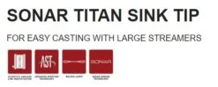 Scientific Anglers Sonar Titan Sink Tip Fly Line -The Fiy Fishers Fly Shop SonarTitanSinkTipTech